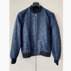 ZARA MAN Pattern Bomber Jacket